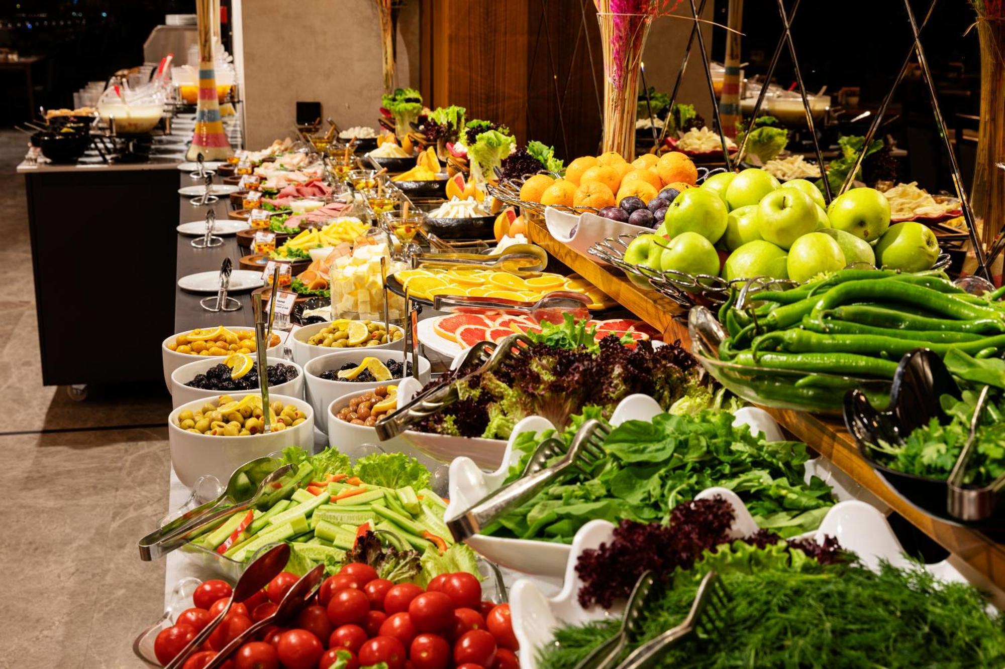 Demiray Hotel Old City 伊斯坦布尔 外观 照片 A salad bar